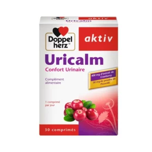 DOPPELHERZ AKTIV Uricalm confort urinaire, 30 comprimés