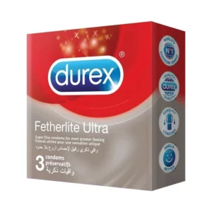 Préservatif Durex Fetherlite Ultra x3