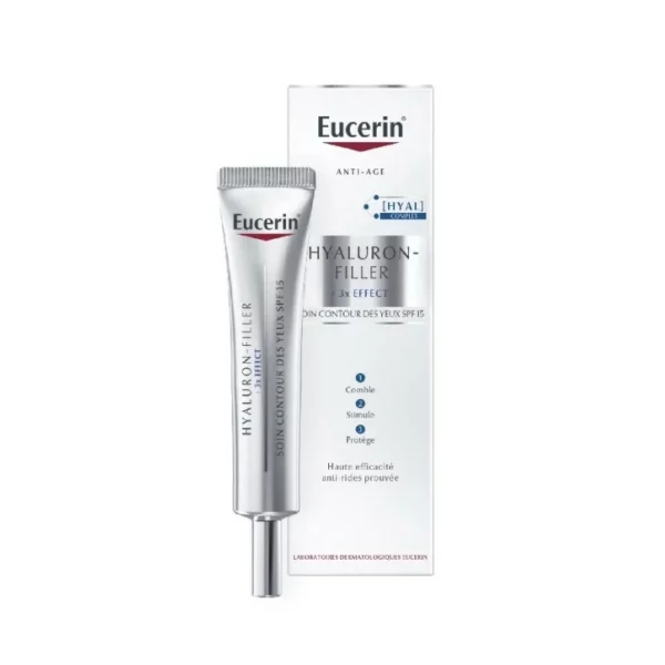 EUCERIN HYALURON-FILLER CONTOUR DES YEUX SPF 15 ,15ML
