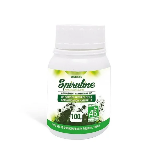 Eden Life Spiruline Poudre 100Gr