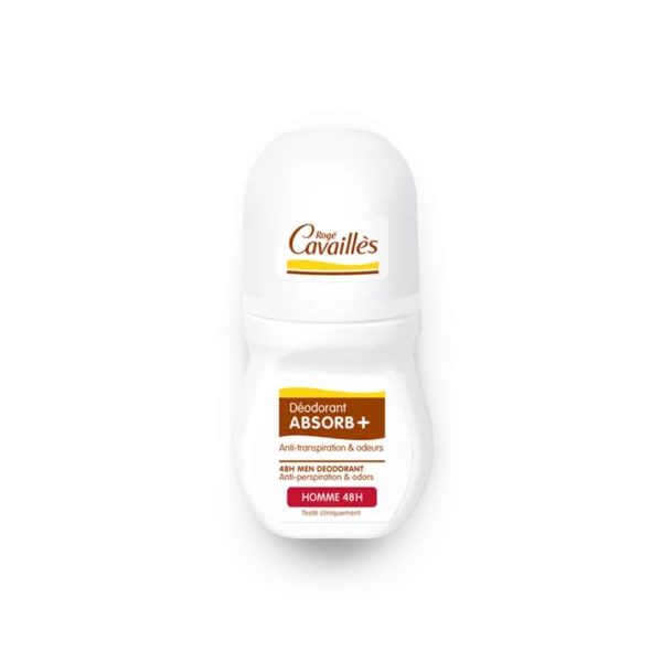 Rogé Cavailles Déo Absorb+ Homme 48h ROLL ON