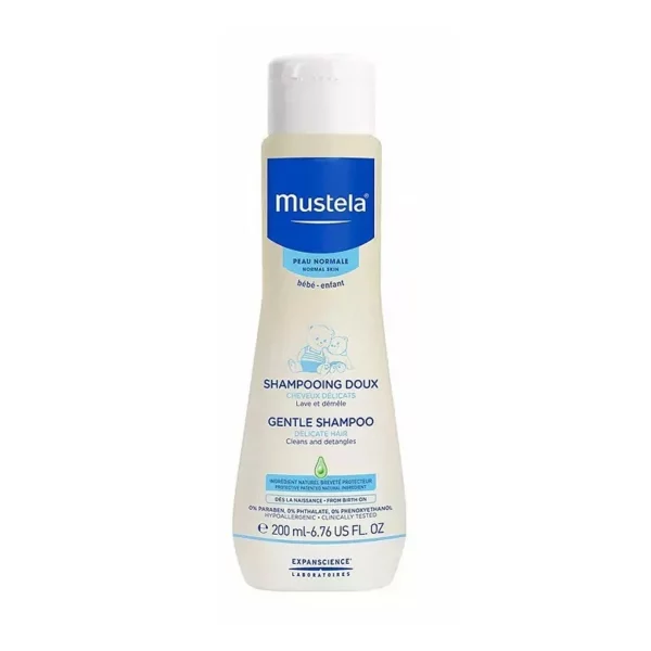Mustela Shampoing doux Bébé, 200ML