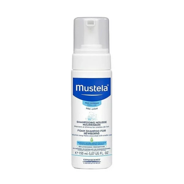 Mustela Shampooing Mousse Nourrisson, 150ML