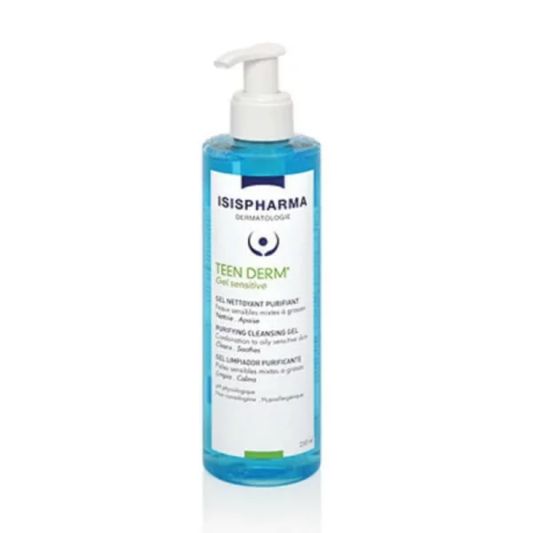 ISIS PHARMA TEEN DERM GEL SENSITIVE 250 ML