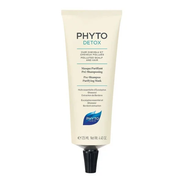 PHYTO PHYTODETOX Masque purifiant pré-Shampooing 125ML