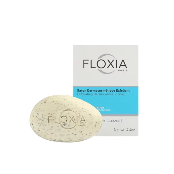 FLOXIA Savon Dermocosmétique Exfoliant 125 gr