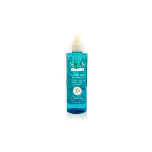 INODERMA SKIN BOOSTER GEL MOUSSANT NETTOYANT 200ML