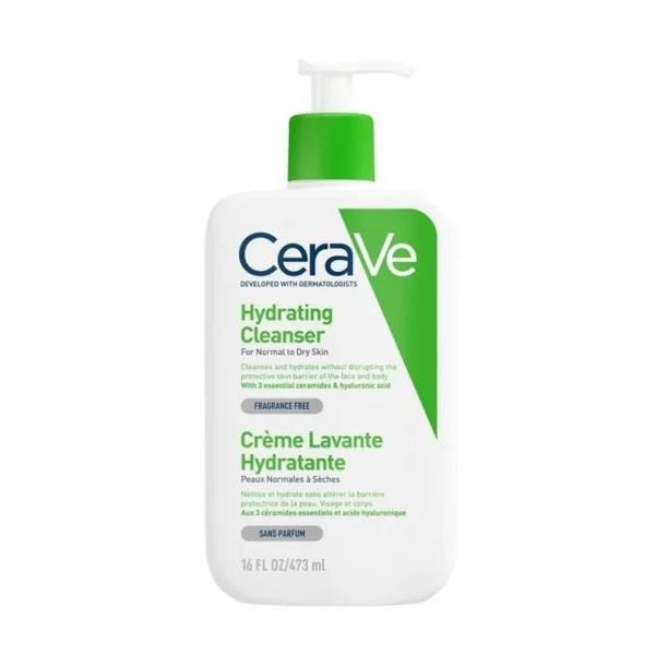 CeraVe Crème lavante hydratante 473ML