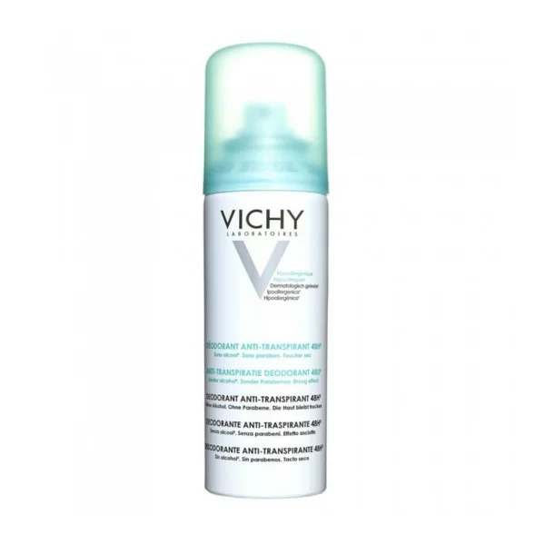 VICHY DÉODORANT ANTI-TRANSPIRANT 48h AEROSOL, 125ml