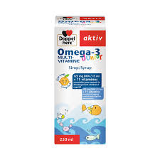 Doppelherz Aktiv Omega-3 Junior MULTI-VITAMINE Sirop